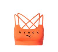 PUMA Sujetador deportivo 'Puma x Hyrox Move' rojo anaranjado / negro, Talla XL