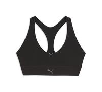 PUMA Sujetador deportivo Shapeluxe Mid para mujer, Accesoiros, Negro, XL