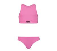 PUMA Swim Racerback Bikini Set Conjunto de Bikini para Niñas, Talla 128