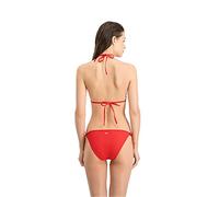 Puma Swim Women Side Tie Bikini Bottom 1P - C: Red_T: L