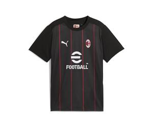Puma T-Shirt Prematch, Bambini E Ragazzi Camiseta de fútbol de Manga Corta con Logotipo del AC Milan y Puma Unisex - Teens (Pack de 1)