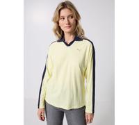 Puma T7 Relaxed Long Sleeve Polo L Amarillo