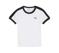 PUMA - T7 Slim Tee - Tops - Mujer - Blanco - S -