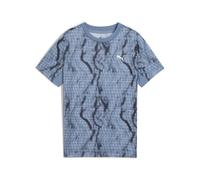 Puma Tad ESS AOP Poly tee B - Camiseta para niño (Paquete de 1)