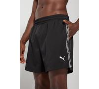 PUMA Shorts tejidos Essentials Tape 5" para hombre, Accesoiros, Negro, XL