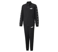 PUMA Tape Sweat Suit Fl B, Chaqueta Unisex Bebé, Negro (Black), 12 Años