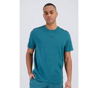 PUMA Camiseta 'Essentials' petróleo / negro L petróleo / negro