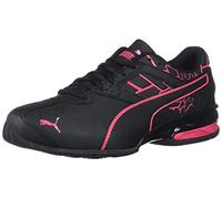 Puma Tazon 6, Zapatillas Mujer, Negro, Rojo Black-Red Rose, 38.5 EU