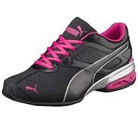 PUMA Tazon 6 Cross Trainer, Zapato de Entrenamiento elíptico Mujer, Black Silver-Beetroot Purple, 36.5 EU