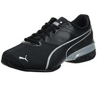 PUMA Tazon 6, Zapato de Entrenamiento Cruzado Hombre, First Mile Negro Plata, 39 EU