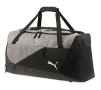 PUMA Teamfinal Teambag M Bolsa de Deporte, Unisex Adulto, Black-Medium Gray Heather, Talla única
