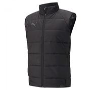 PUMA Team Liga - Chaqueta deportiva acolchada para hombre, color negro, Negro, M