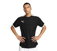 Puma Camiseta Team LIGA manga corta Hombre Negro-Blanco S