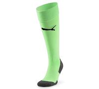 PUMA Team Liga Socks Core Calcetines de fútbol, Hombre, Fizzy Lime Black, Talla 43/46