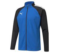 PUMA Team Liga Training Jacket Atletico-Warm-up-and-Track-Chalecos, Azul Eléctrico Lemonade Negro, L para Hombre