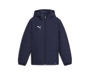PUMA teamADDITIONS Hooded Padded Jacket Jr, Chaquetas de entretiempo Niños, PUMA Navy,