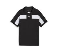 PUMA teamCLASSIC Match Jersey Jr, 128, Negro, Blanco Negro