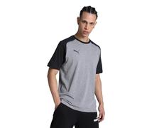 PUMA Teamcup Casuals tee Camiseta, Hombre, Gris, M