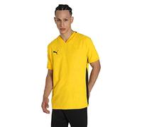 PUMA Teamcup Jersey Camiseta, Hombre, Amarillo cibernético, L
