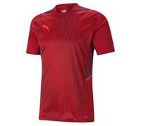 PUMA Teamcup Training Jersey Camiseta, Hombre, Chili Pepper/Cordovan/Red Blast, M