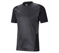 PUMA Teamcup Training Jersey Camiseta, Hombre, Puma Black/Smoked Pearl/Asphalt, S