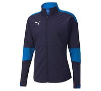 PUMA Teamfinal 21 Sideline Jacket Chaqueta De Entrenamiento, Hombre, Peacoat-Electric Blue Lemonade, M