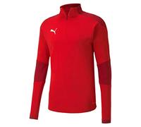 PUMA Teamfinal 21 Training 1/4 Zip Top Sudadera, Hombre, Puma Red-Chili Pepper, 3XL