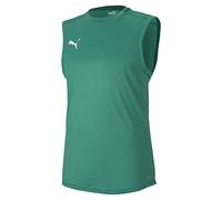 Puma teamFINAL 21 Training Jersey SL Camiseta de Manga Corta, Hombre, Verde, L