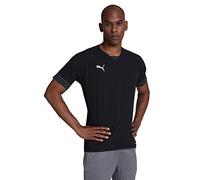 PUMA Teamfinal Camiseta de fútbol, Hombre, Black-Phantom Negro, L