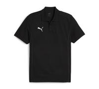 PUMA Teamfinal Casual Polo Jr, Unisex Adulto, Negro Plata, 140