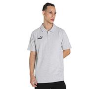 PUMA Teamfinal Casual Polo Shirt, Hombre, Gris Claro Jaspeado, XXL