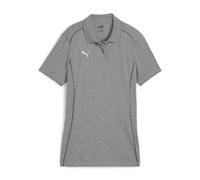 PUMA Teamfinal Casual Polo Wmn, Gris Medio Jaspeado Plata, S Unisex Adulto