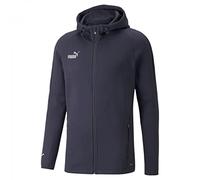PUMA Teamfinal Casuals Sudadera con Capucha Jacket, Hombre, Noche Parisina, M