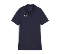 PUMA teamFINAL Casuals Polo Damen blausilber L