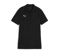 PUMA teamFINAL Casuals Polo Damen schwarzsilber L