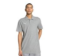 PUMA teamFINAL Casuals Poloshirt grausilber 3XL