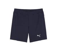PUMA - teamFINAL Casuals Shorts Wmn, Pantalones Cortos de Punto Adultos Unisex, PUMA Navy-PUMA Silver, 658541
