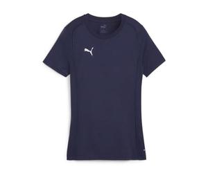 PUMA - teamFINAL Casuals tee Wmn, tee Adultos Unisex, PUMA Navy-PUMA Silver,