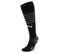 PUMA TeamFINAL - Medias de fútbol (talla 39-42), color negro y blanco