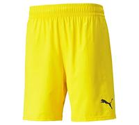 PUMA Teamfinal Shorts, Pantalón corto Hombre, Cyber Yellow, L