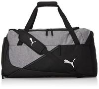 PUMA Teamfinal Teambag M Bolsa de Deporte, Unisex Adulto, Black-Medium Gray Heather, Talla única
