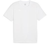 PUMA - teamFINAL Training Jersey, Camiseta de Rendimiento Adultos Unisex, PUMA White-PUMA Silver,
