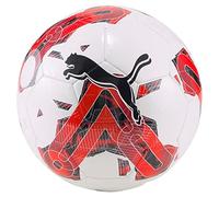Puma TeamFINAL6 MS Training Football Balones, Adultos Unisex, White/Red (Multicolor), 3