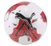 Puma TeamFINAL6 MS Training Football Balones, Adultos Unisex, White/Red (Multicolor), 5