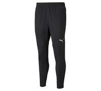 PUMA TeamFINALS - Pantalón de Entrenamiento para Hombre, Color Negro y Gris, Talla L