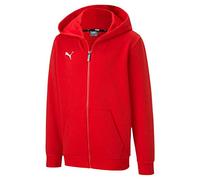 PUMA Teamgoal 23 Casuals Hooded Jacket Jr Chaqueta De Entrenamiento, Niños, Puma Red, 152