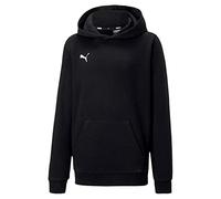 PUMA Teamgoal 23 Casuals Hoody Jr Sudadera, Black, 140 Niños
