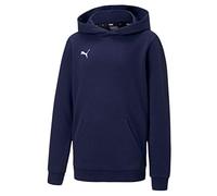 PUMA Teamgoal 23 Casuals Hoody Jr Sudadera, Peacoat, 140 Unisex niños