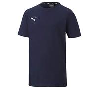 Puma Teamgoal 23 Casuals tee Jr Camiseta, Unisex niños, Peacoat, 140