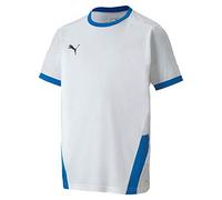 PUMA Teamgoal 23 Jersey Jr Camiseta, Unisex niños, White/Electric Blue Lemonade, 152
